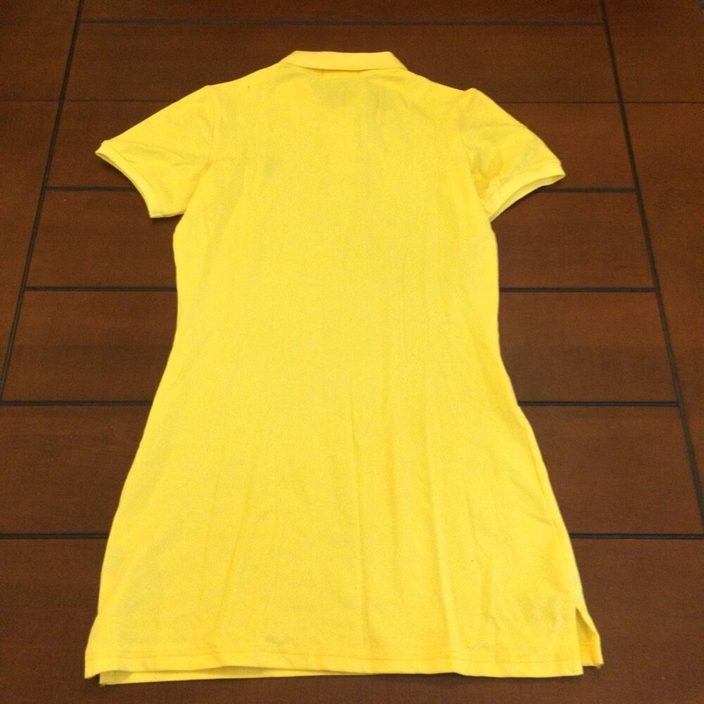 Nwt Polo Ralph Lauren yellow polo dress small - Picture 7 of 9
